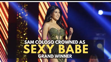 Sam Coloso proud of her new title .